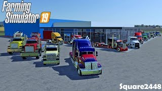 New Trucks Arrive! | Semi Truck Dealership | Semis, Heavy Wreckers & Flatbeds | Farming Simulator 19