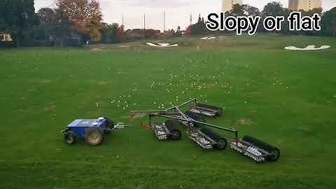 Robot Golf Range Ball Picker by XeraTech Robotics