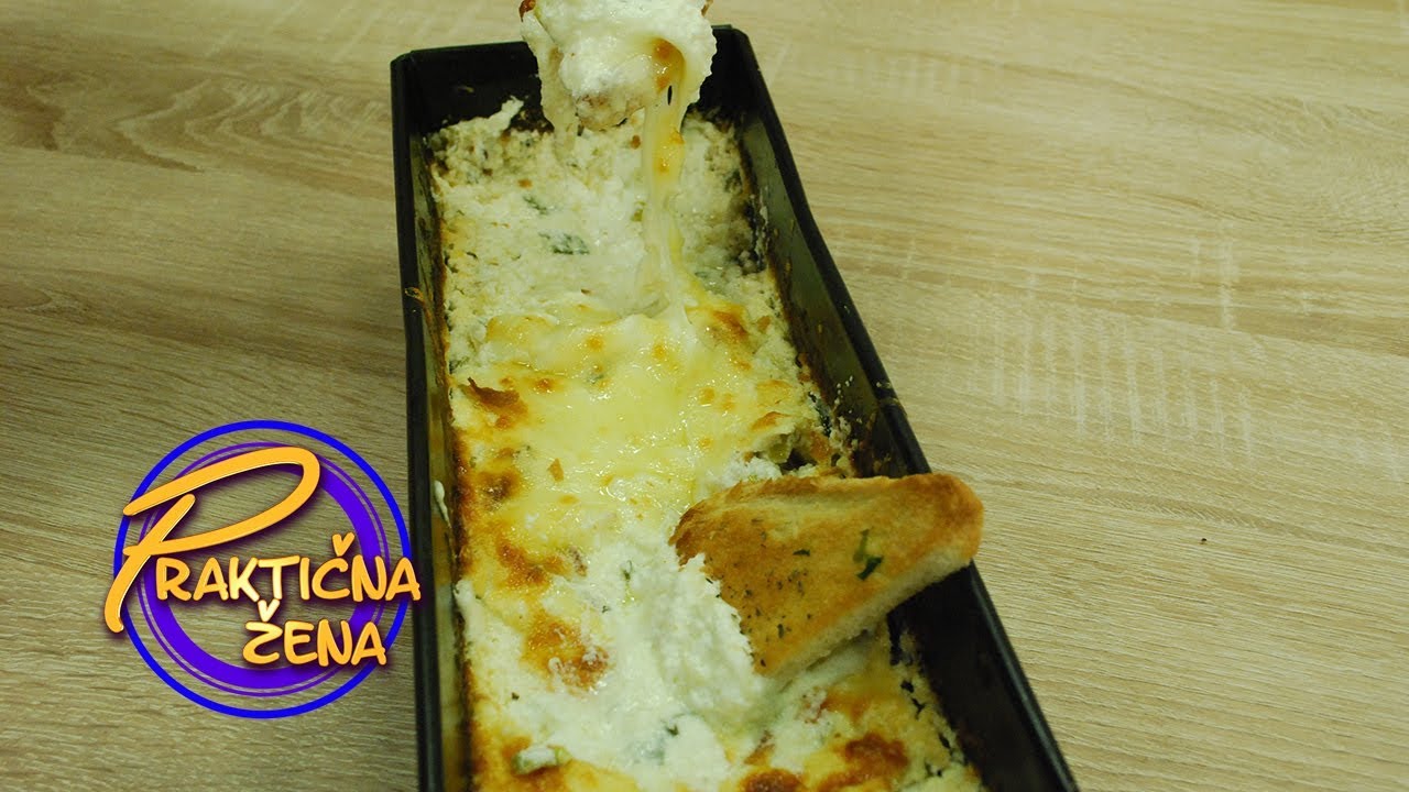 Praktična žena - Čips brusketi sa zapečenim sosom od sira - Radovan Vujović