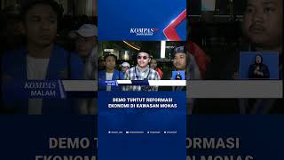 Demo di Kawasan Monas Desak Cabut UU TNI-Polri dan Stop MBG #shorts