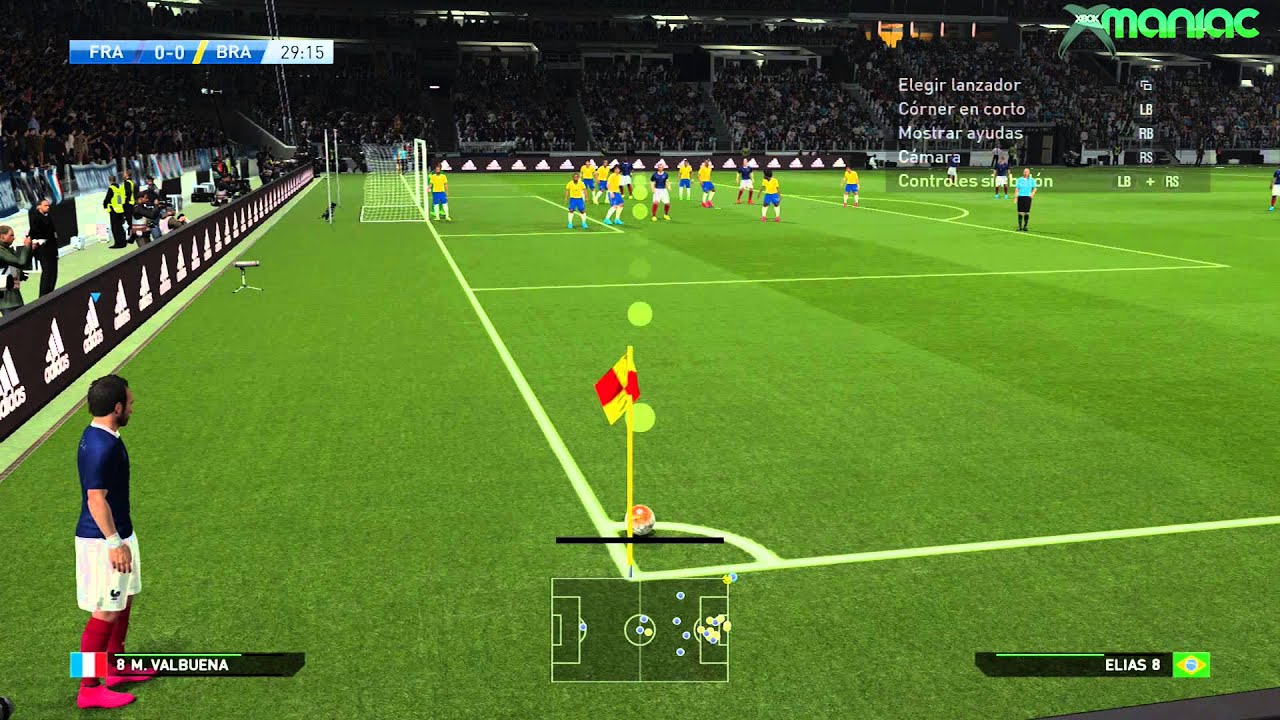 PES 2016 demo - Gameplay comentado