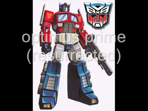 transformers the movie deaths that i know - transformers the movie deaths that i know