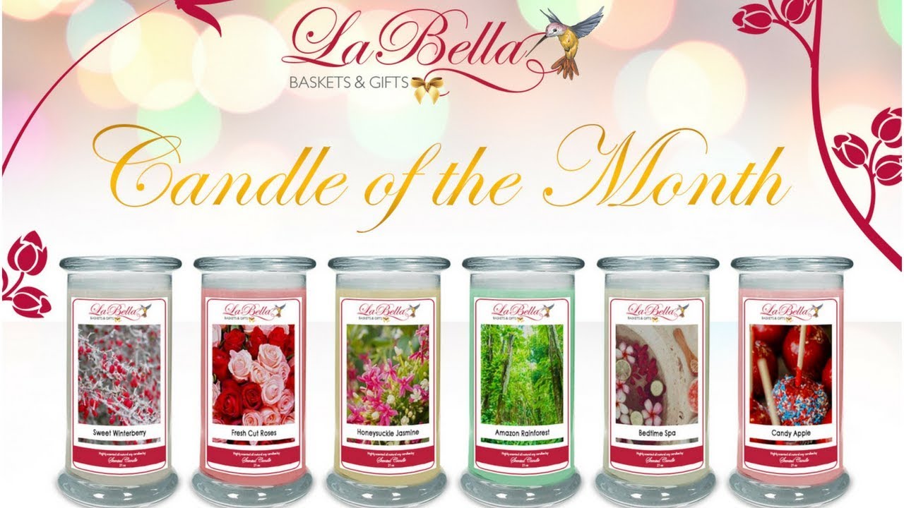 Kim's La Bella Baskets | December Candle of The Month Club