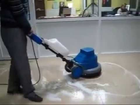 Zemin Cilalama ve Halı Yıkama Makinesi Cleanvac SC 43 video 3