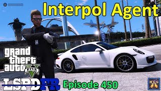 Interpol Agent Patrol - Helping The FBI | GTA 5 LSPDFR Episode 450