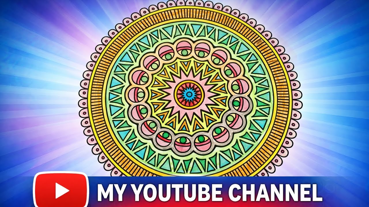 Holi special #rangoli 