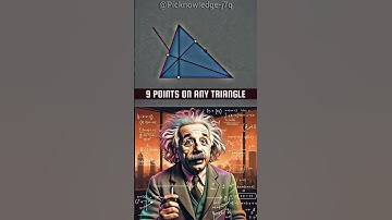 Find the area of a triangle with an inscribed circle #mathematics_geometry #new