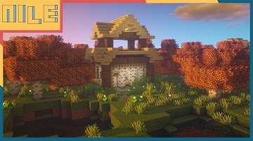 How to Build a Simple Birch Starter House in Minecraft