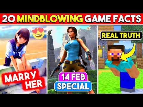 20 *MIND-BLOWING* Facts About Video Games You Definitely Don't Know 😱 | Part 2