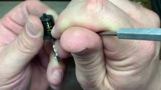 Replacement Key for Herman Miller UM 255 cabinet lock. LISHI hand key clipper cutter.
