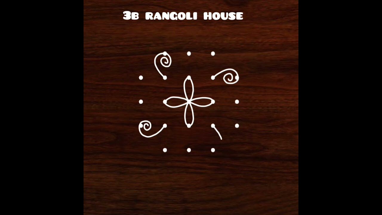 traditional Masimadammandala kolam ❤️ easyrangoli for mayil kolam 🥳 beautiful daily muggulu 