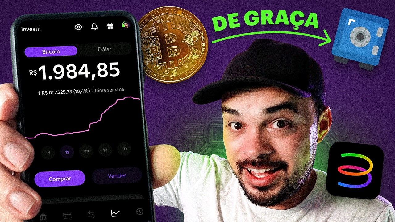 Como ENVIAR BITCOIN pra sua carteira DE GRAÇA