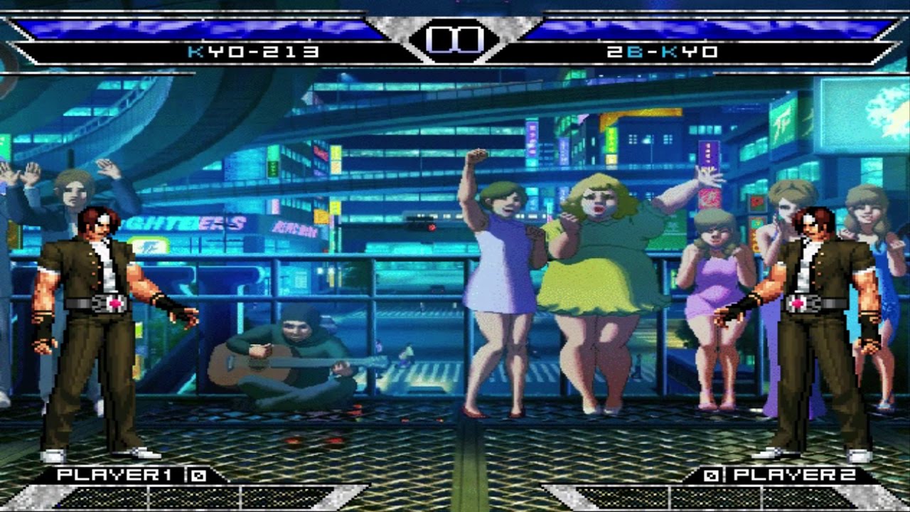 Mugen - KOF] Kyo-213 (Kotori) vs. 2B-Kyo (Kotori/Shao) - 草薙京213