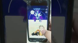그림자 디아루가를 잡았습니다!!!