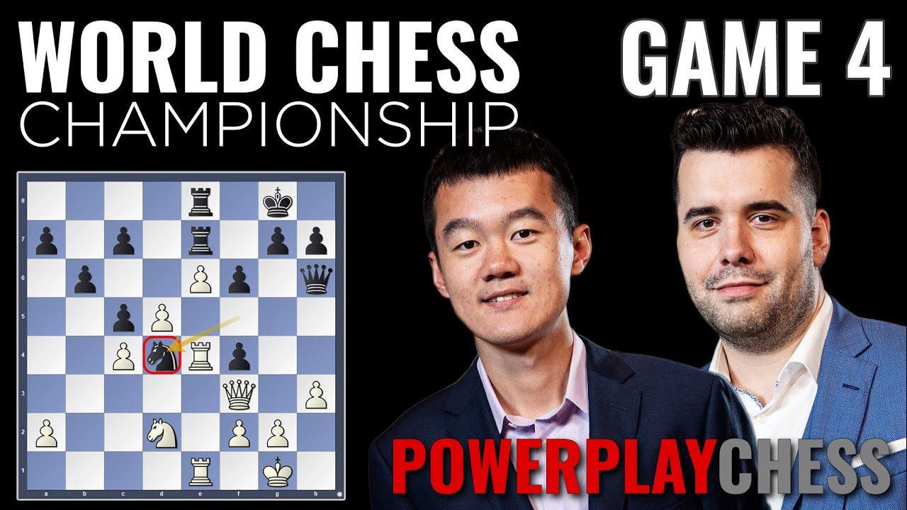 Ding Liren defeats Ian Nepomniachtchi to win World Chess