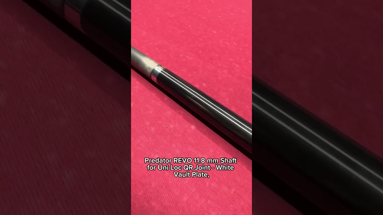 Image of video the Predator Black P3 + REVO 11.8 | MiniPoolPro Setup #billiards #pool 20