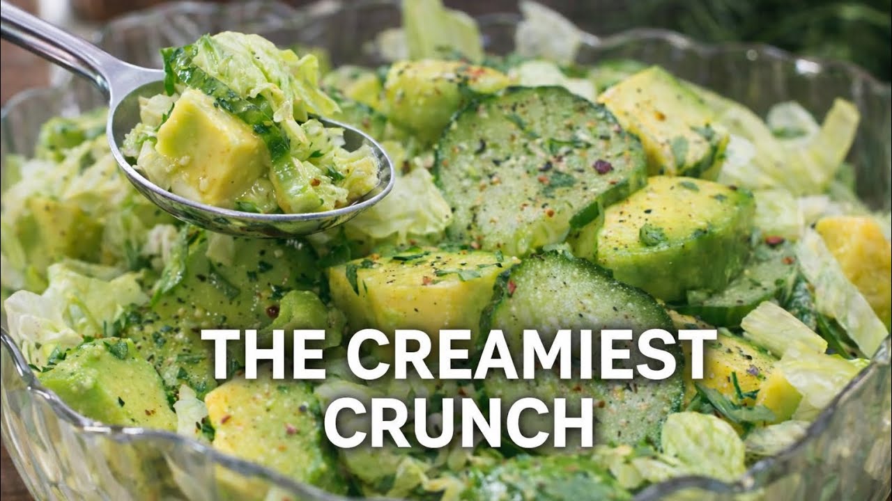 Filling Avocado Salad in 5 Minutes | Creamy & Healthy