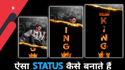 How To Make Trending Full Screen WhatsApp status Video Editing In #Kinemaster