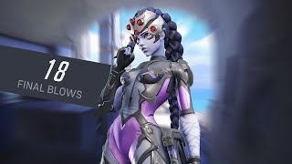 Trying to lock in - Overwatch 2 Widowmaker Gameplay