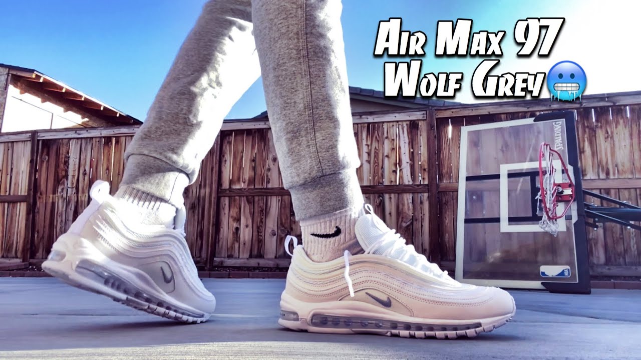Nike Air Max 97 Wolf Grey| Best On Feet Review🔥🔥+How To Lace Shoes