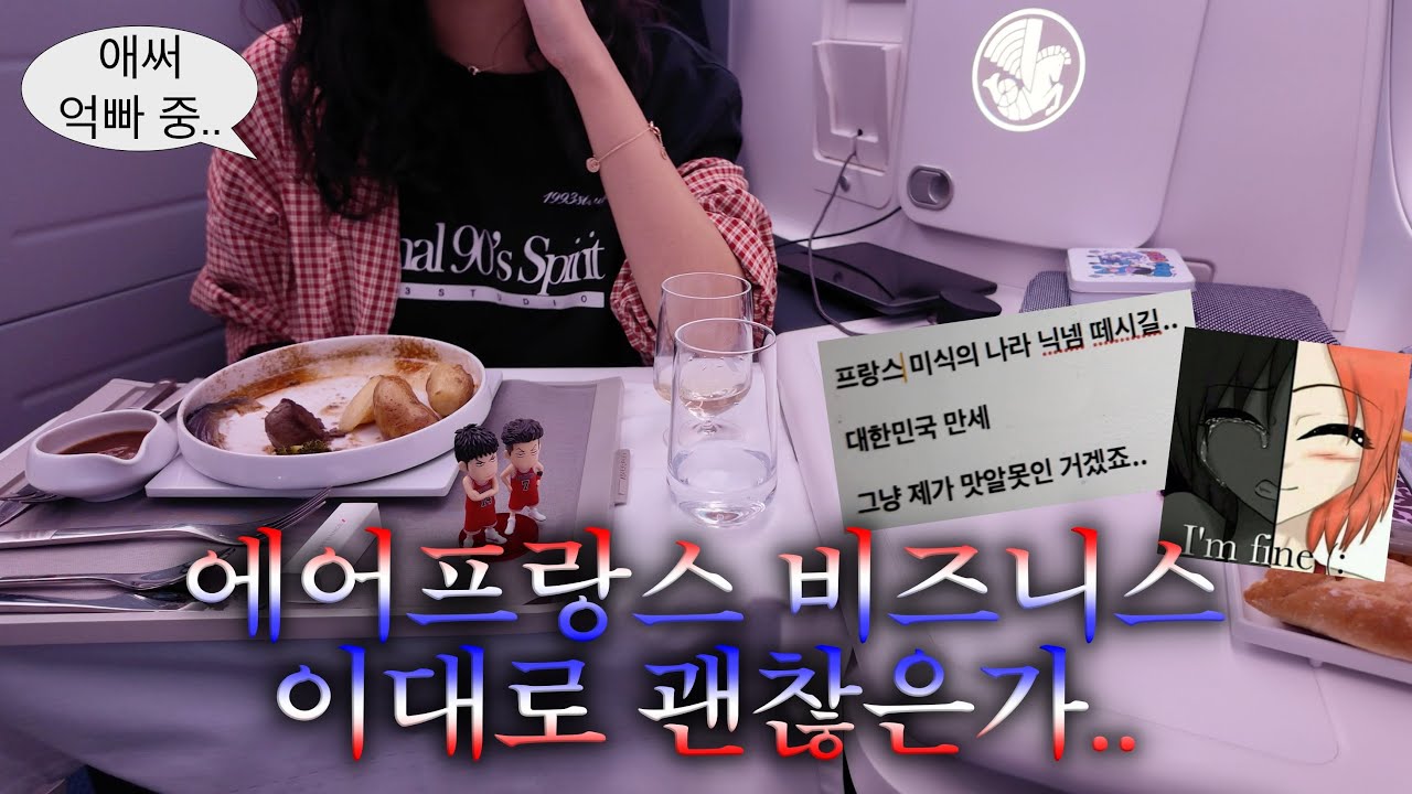 🇫🇷 내가 에어프랑스 비즈니스석을 타고 이룬 것.. 인천-파리-코펜하겐 왕복 에어프랑스 비즈니스 후기~ 구독자 이벤트🛍️