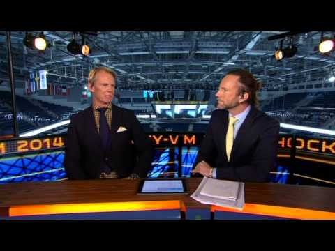 Wikegård: "Skamligt när inte domaren ser det" - Hockey-VM (TV4)