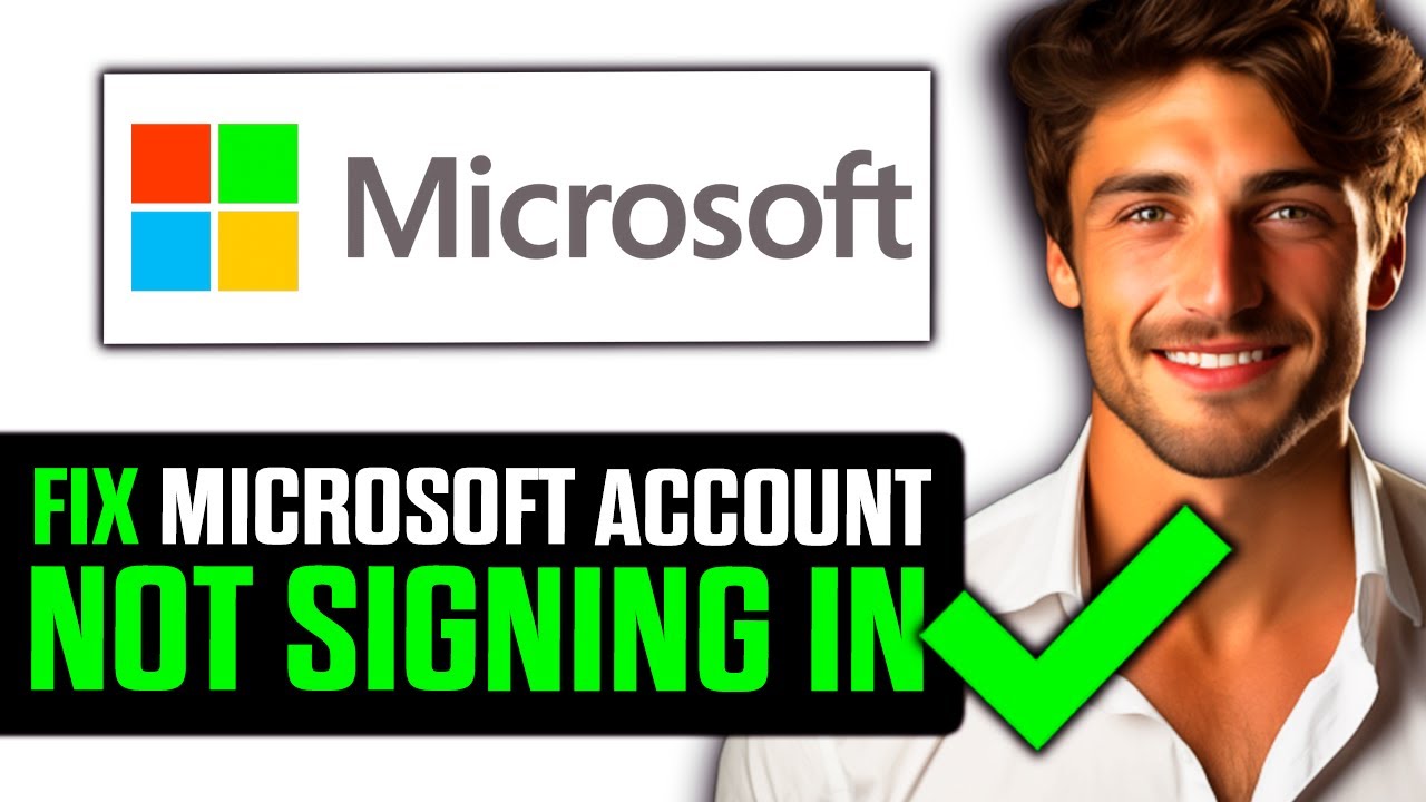 How To FIX Microsoft Account Not Signing In (2025) - Step by Step - YouTube