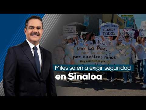 Thousands march in Culiacán after 734 days of violence and insecurity