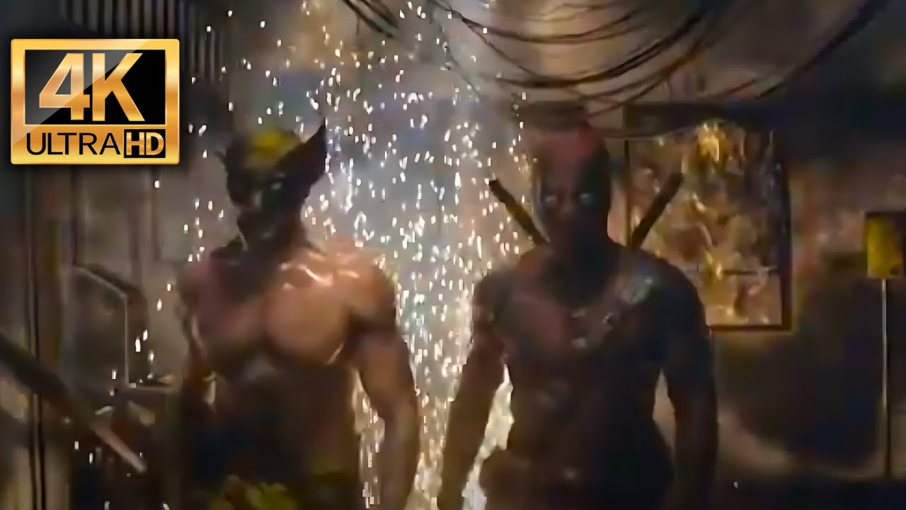 Wolverine Pool Scene Deadpool & Wolverine | Wolverine Shirtless Scene - YouTube