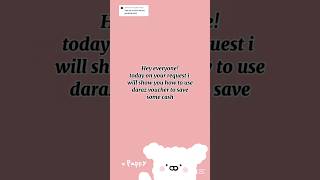 How to use Daraz voucher!🎀🐰#daraz #aesthetic #fypviralシ #darazvoucher #viral #trending