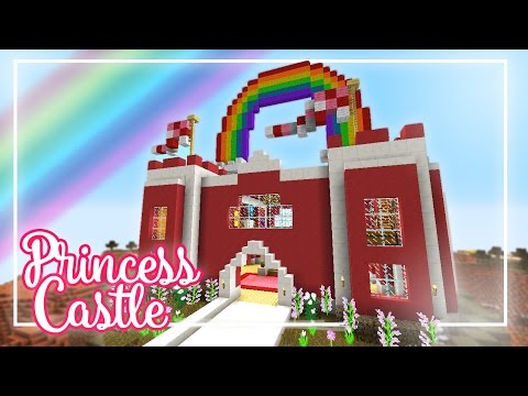 Minecraft Princess Castle Build Timelapse | NO MODS! - YouTube