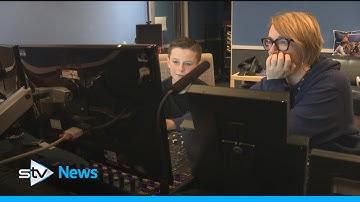 Meet the youngster in training to become the next STV News anchor
