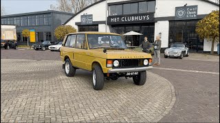 Range Rover Classic 'Tophat' LT1 Corvette V8 Walkaround | Cool Classic Club How Scary Is This Old Land Rover With A Corvette V8