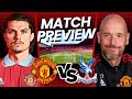 MARCEL SABIZTER 'He Is Ready' - Erik Ten Hag Man Utd vs Crystal Palace PREVIEW