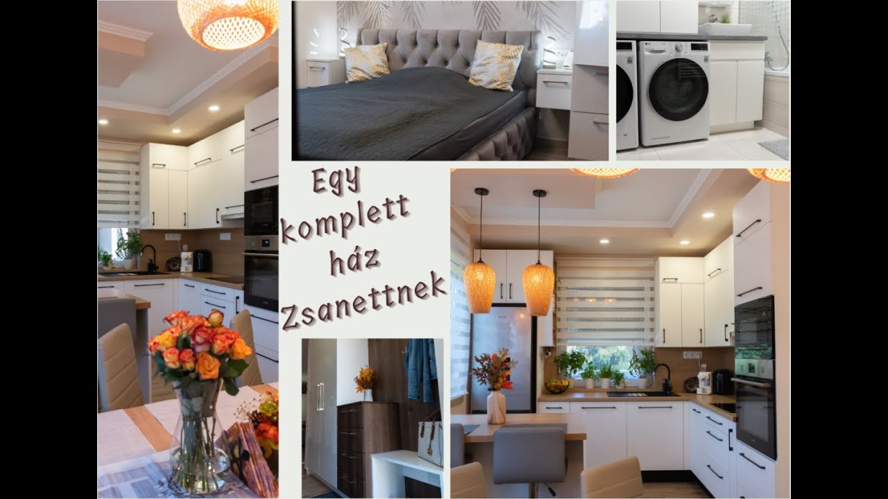 Zsanett konyháért jött, majd inkább ránk bízta az egész házat! 🙂😉