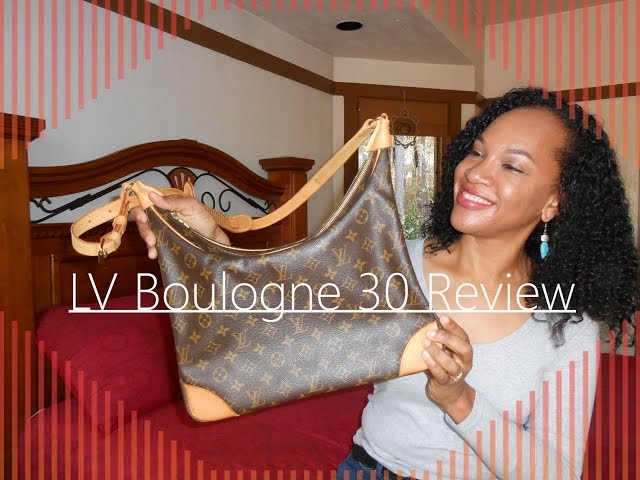 Pre-Loved LV Boulogne 30 Handbag Review 