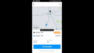 How to upload a document in the Uber Freight carrier app