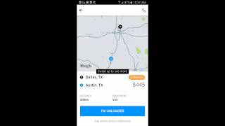 How to upload a document in the Uber Freight carrier app screenshot 5