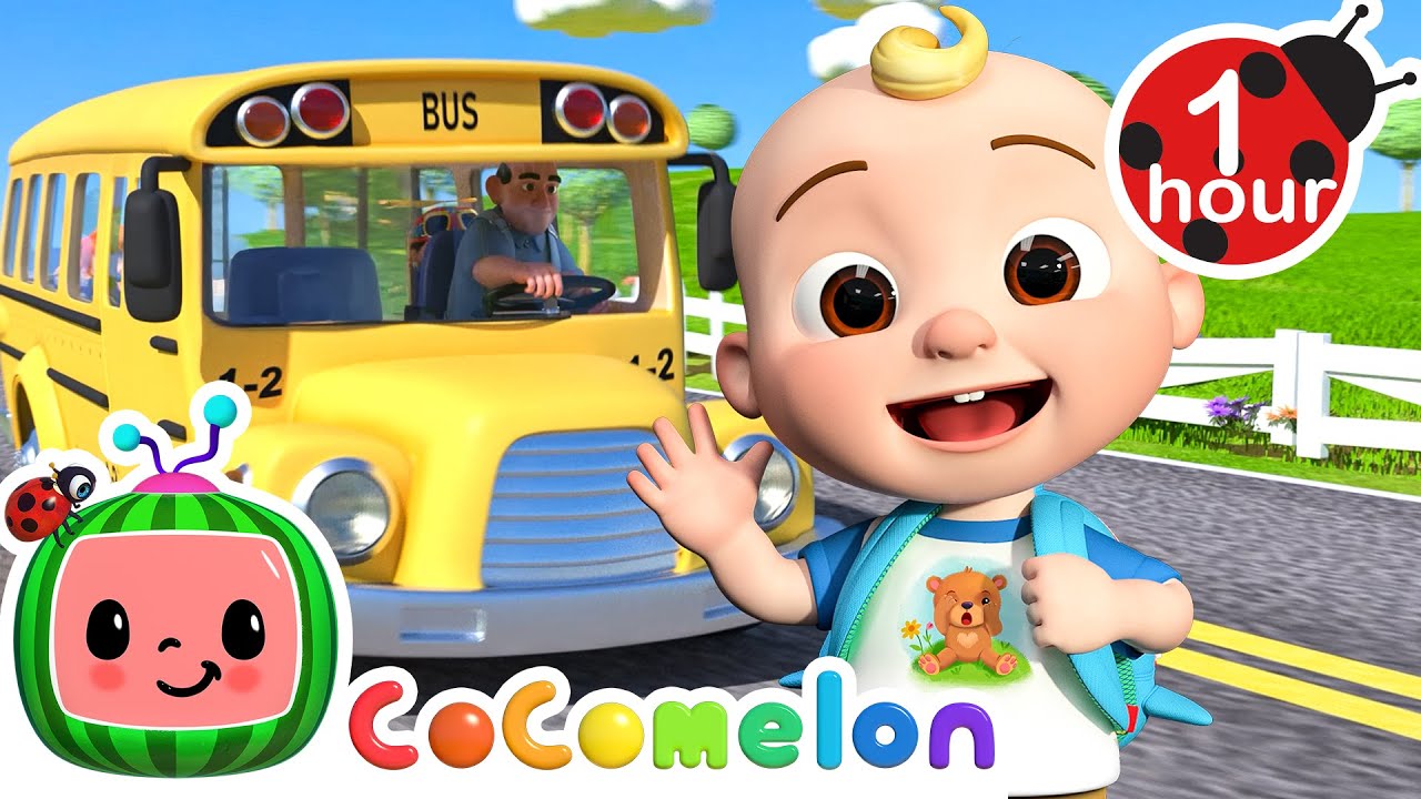 JJ's Wheels on the Bus | CoComelon | Cars & Truck Videos for Kids - YouTube