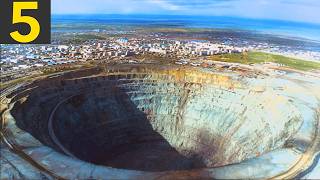 Diamond Mines So Big They're Visible From Space