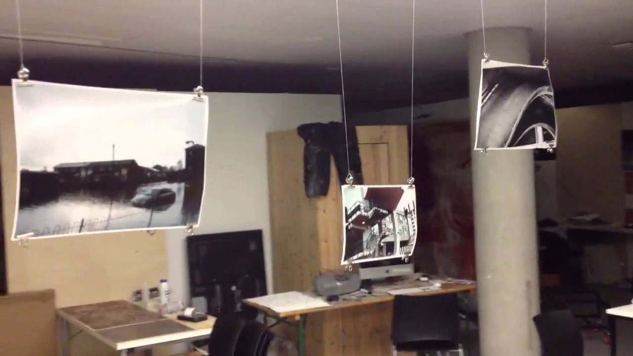 Artwork suspended from ceiling. - YouTube