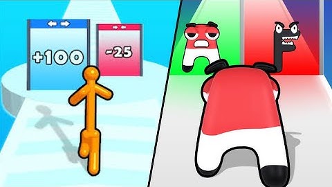 Tall Runner 3d | Alphabet Run Letter Go / All Level Gameplay: Android,OSi
