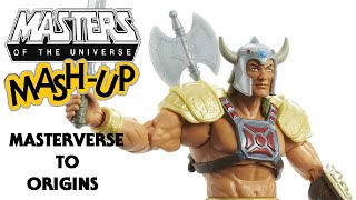 🪓⚔️ MOTU Mash-Up VIKING HE-MAN Custom Figure Review — The Norse Power of Eternia! ⚡