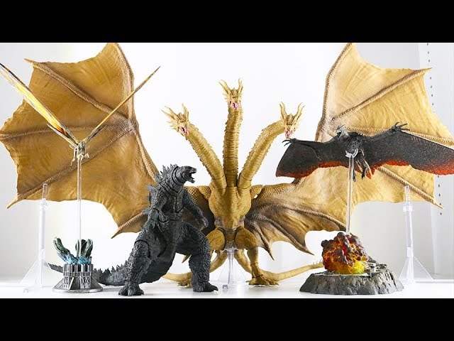 キングオブモンスターズ　GODZILLA ゴジラ キング・オブ・モンスターズ 完全数量限定生産4枚組 S.H.