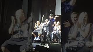 Gene Simmons gives away a brand new bass to a random fan at kiss kruise 11 free no charge