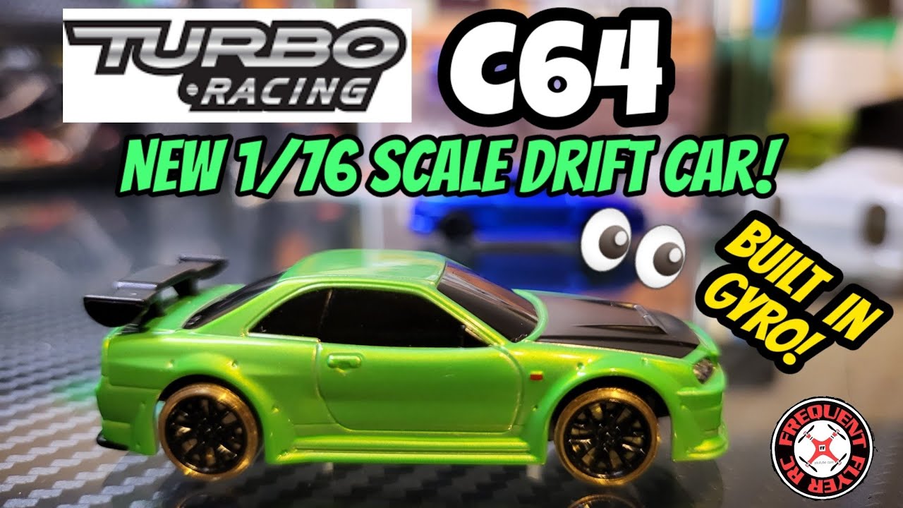 Turbo Racing C64 1/76 Scale Drift Car!🤣👍🏿 - YouTube