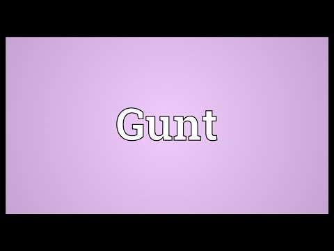 Gunt Meaning
