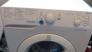 обзор инструкция стиральная машина Indesit NWSB 5851