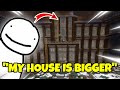 Dream REACTS to Ranboo and Tubbo's Mansion and is JEALOUS (DreamSMP)
