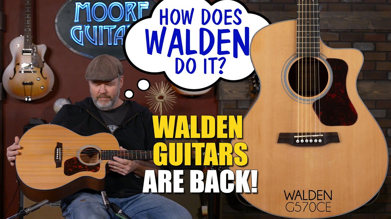 Walden G570CE Natura - How good can a $450 guitar sound? Check